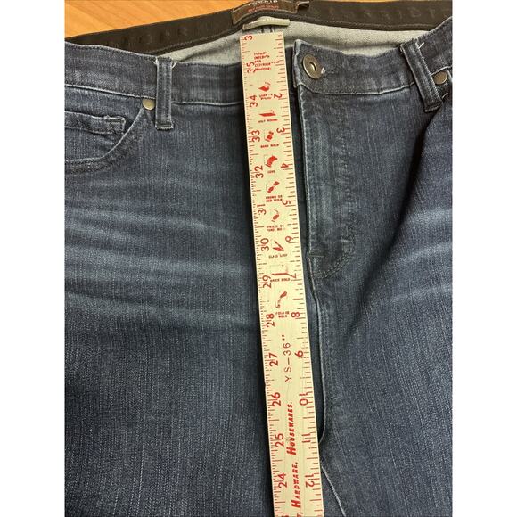 Torrid Womens Premium Sky High Skinny Fit Size 18R Dark Wash Denim Jeans - Picture 11 of 12